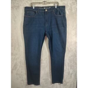 Men's Blue Jeans Sz 42x32 Stetch Denim Straight Leg Beverly Hills Polo Club, NWT